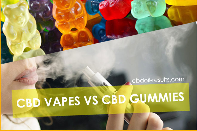 cbd vapes vs cbd gummies