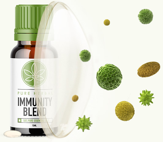 Pure Herbal Total Defense is a Complete Immune Oil Blend that Cleans & Disinfects Surfaces, Boosts Immunity